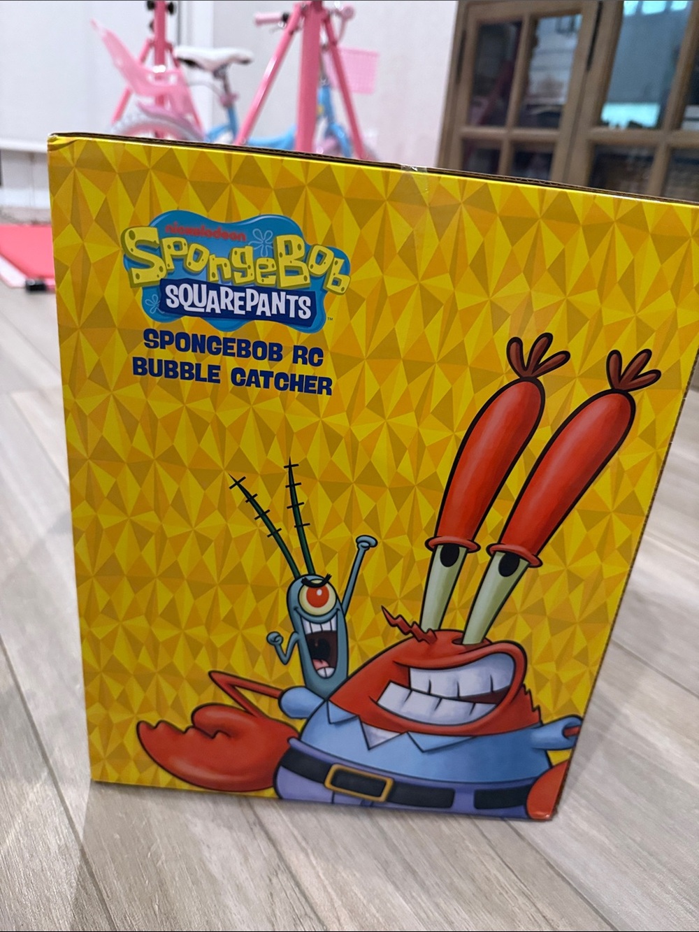 SpongeBob Squarepants Bubble Catcher Toy - Yellow & Pink - Picture 4 of 5